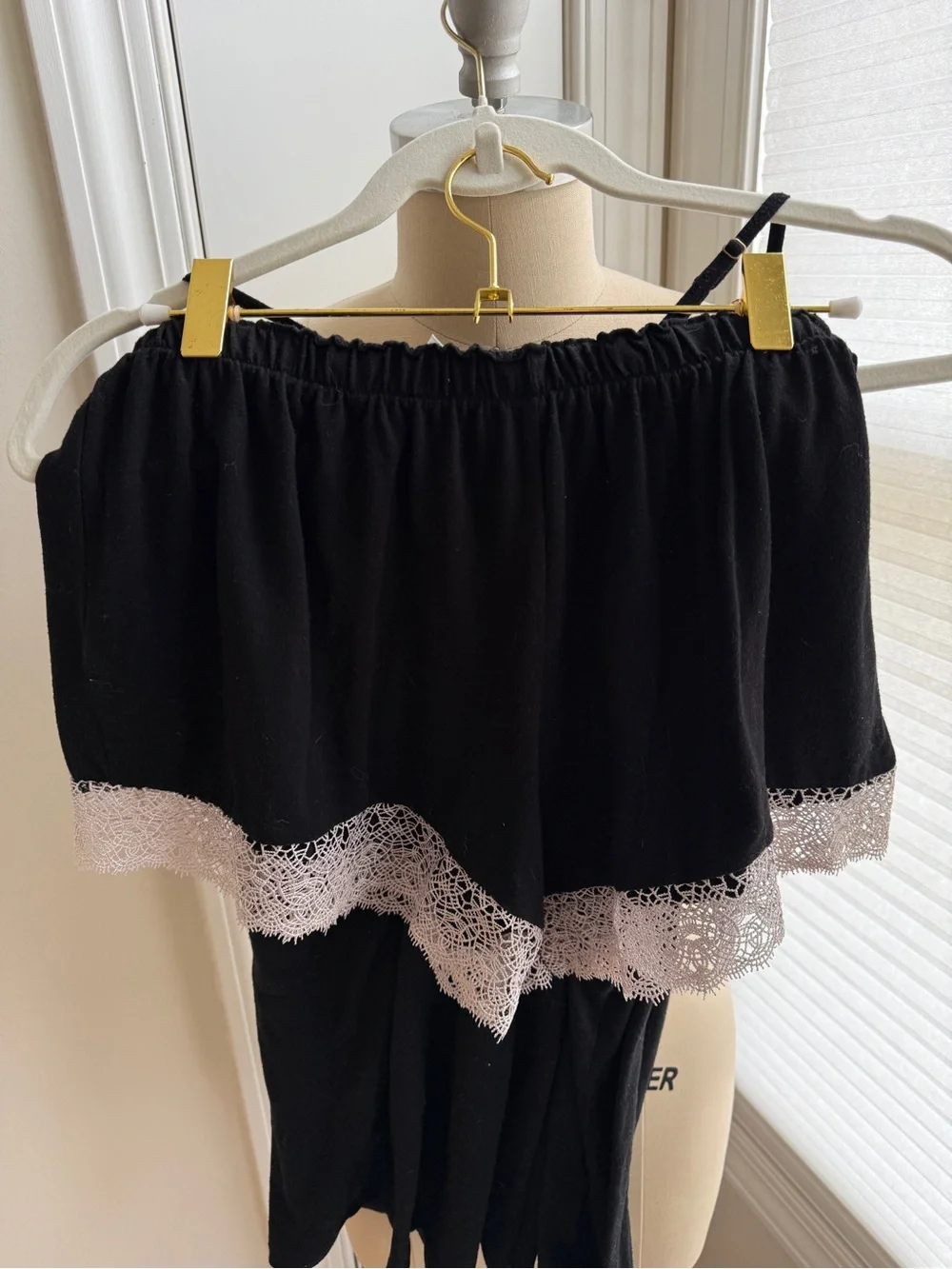 Bundle of Flora Nikrooz Pajama Sets Lace Inset with Matching Lace Detail Shorts